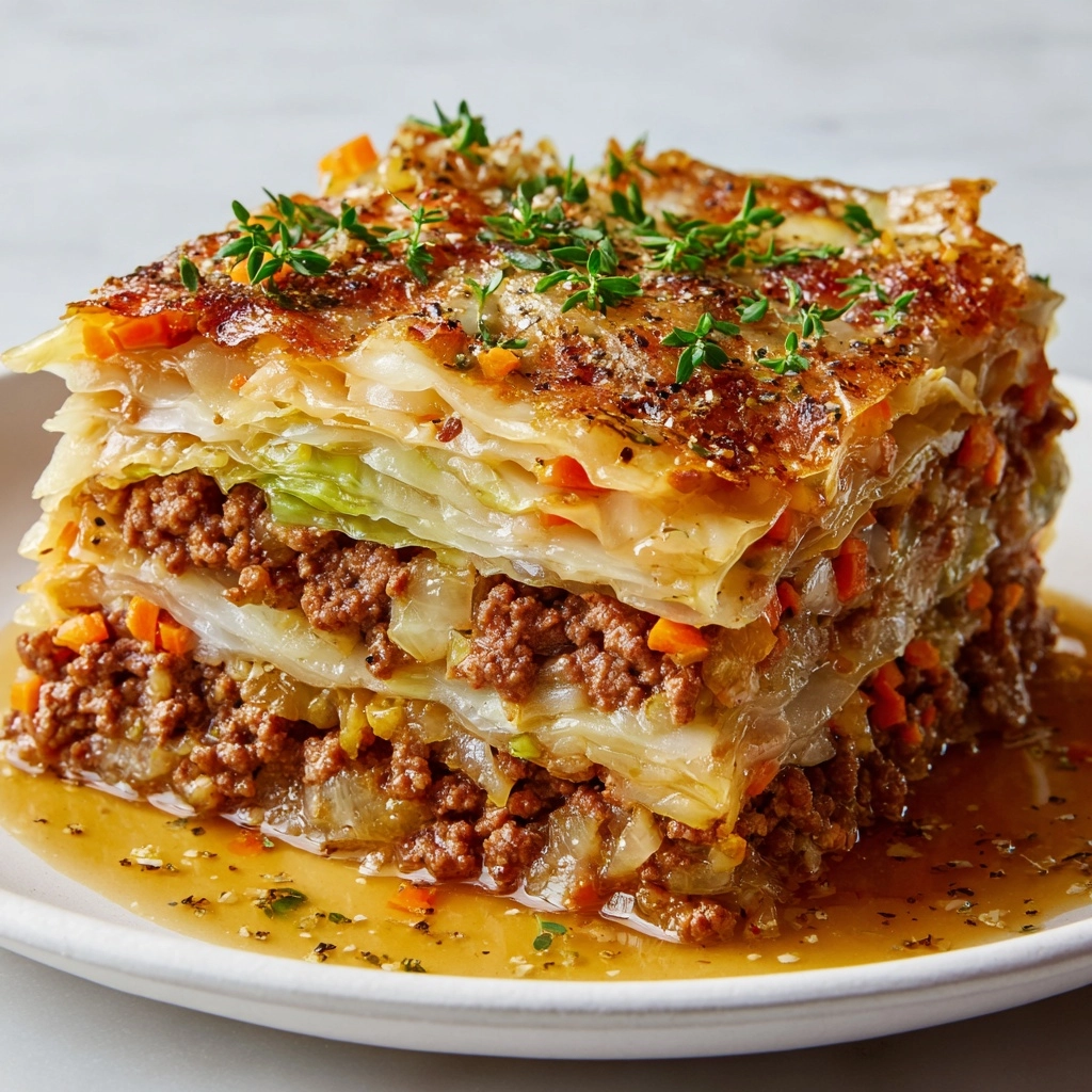 Cabbage and Ground Beef Recipe - Recipe Image