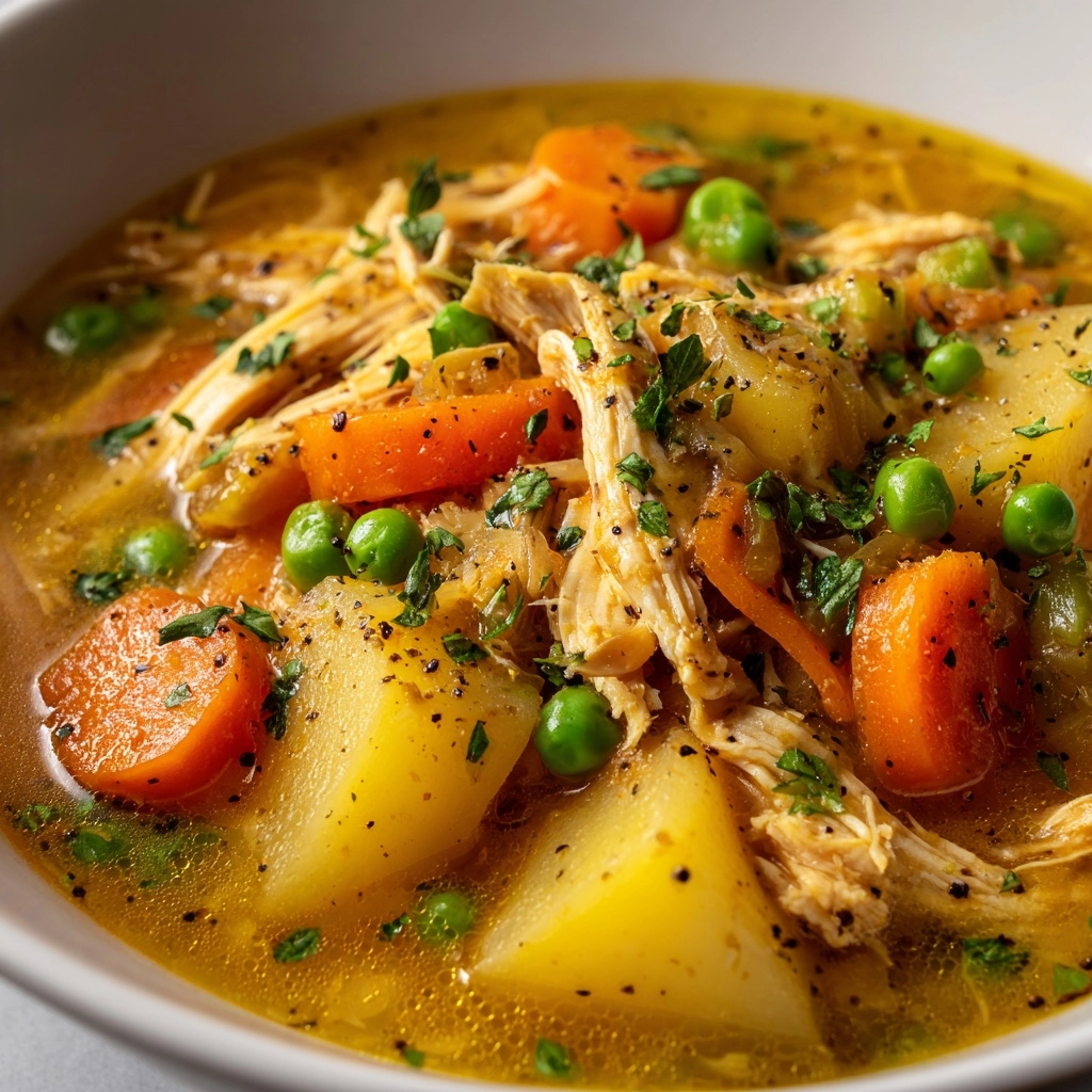Slow Cooker Chicken Stew Recipe - Recipe Image