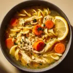 Greek Lemon Chicken Soup for a Zesty Comforting Meal Recipe
