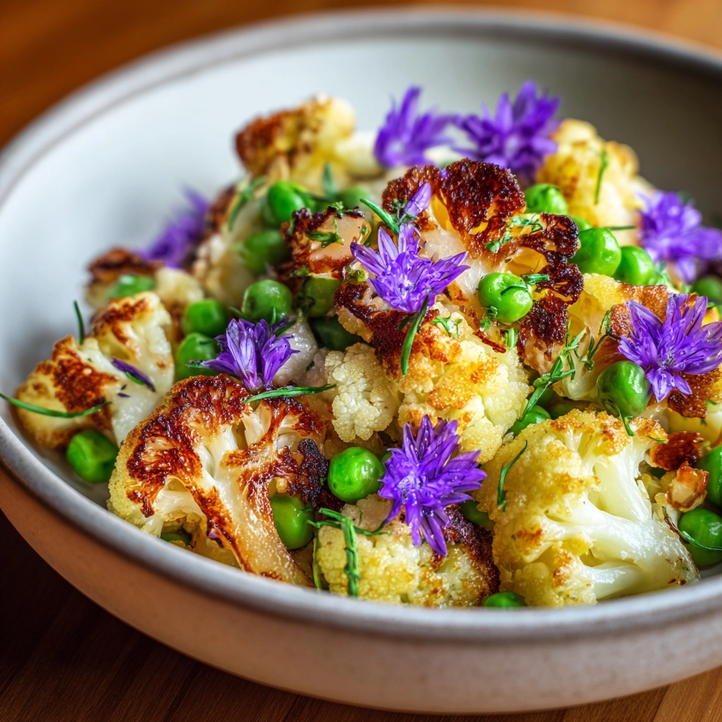 Curry Roasted Cauliflower Sweet Potato Salad Recipe