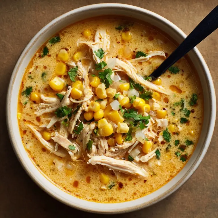 Mexican Street Corn Soup Recipe