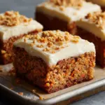 Decadent Carrot Cake Bars with Cream Cheese Frosting Recipe