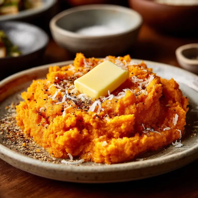 Honey Butter Mashed Sweet Potatoes Recipe