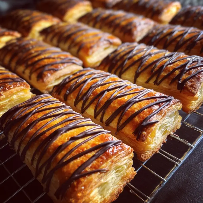 Nutella Puff Pastries Recipe