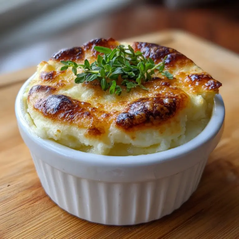 Cheese Soufflé Recipe