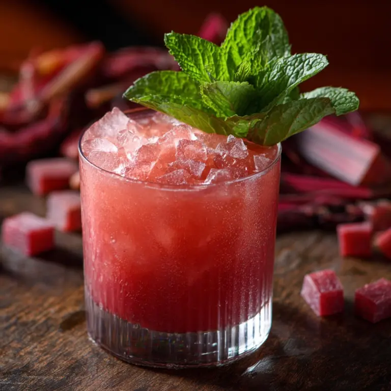 Rhubarb Liqueur Recipe