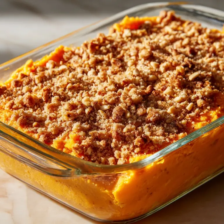 Southern Sweet Potato Casserole Recipe