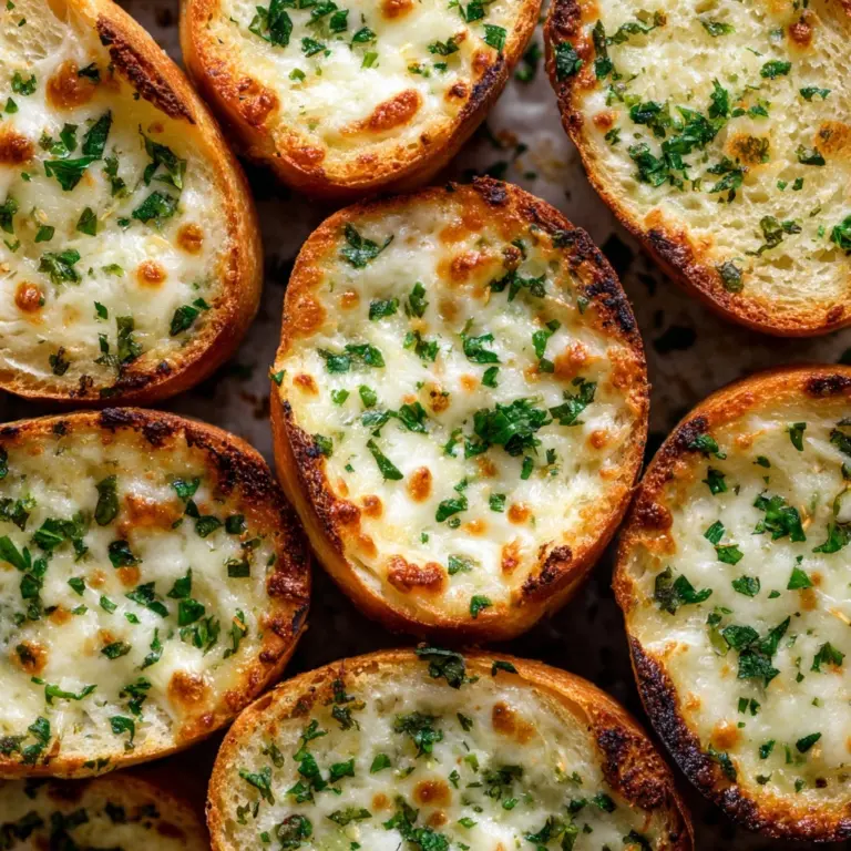 Cheesy Garlic Bread Bites Recipe