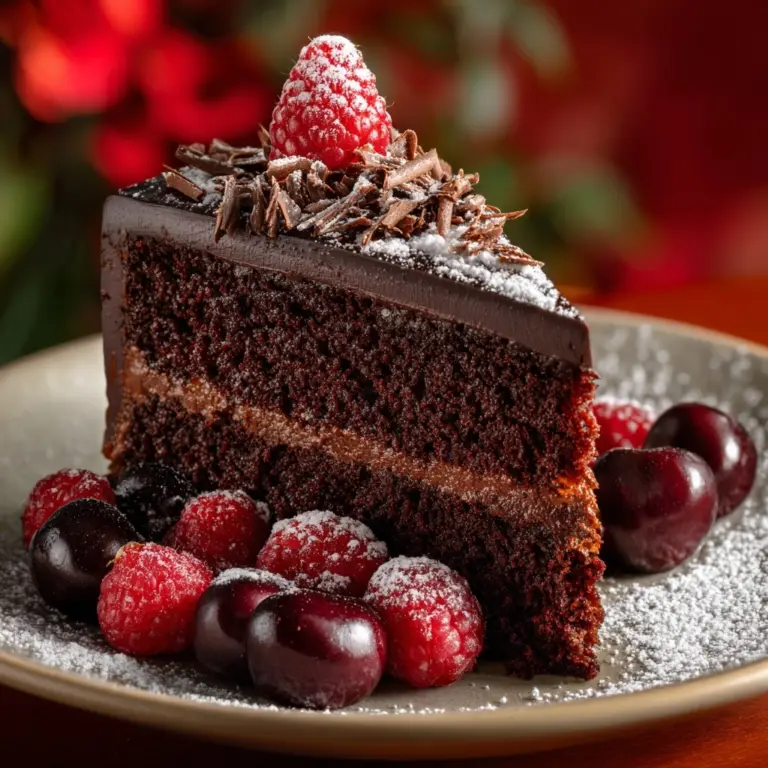 Flourless Chocolate Torte Recipe