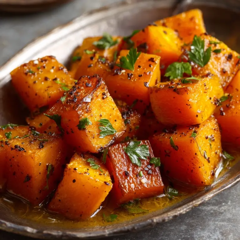 Honey Roasted Butternut Squash Recipe