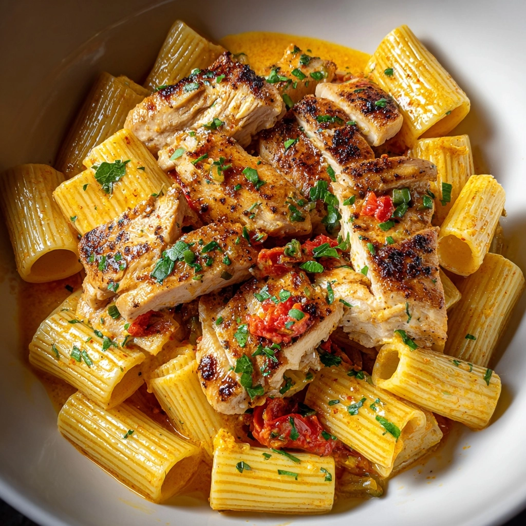 Spicy Creamy Cajun Chicken Pasta Recipe