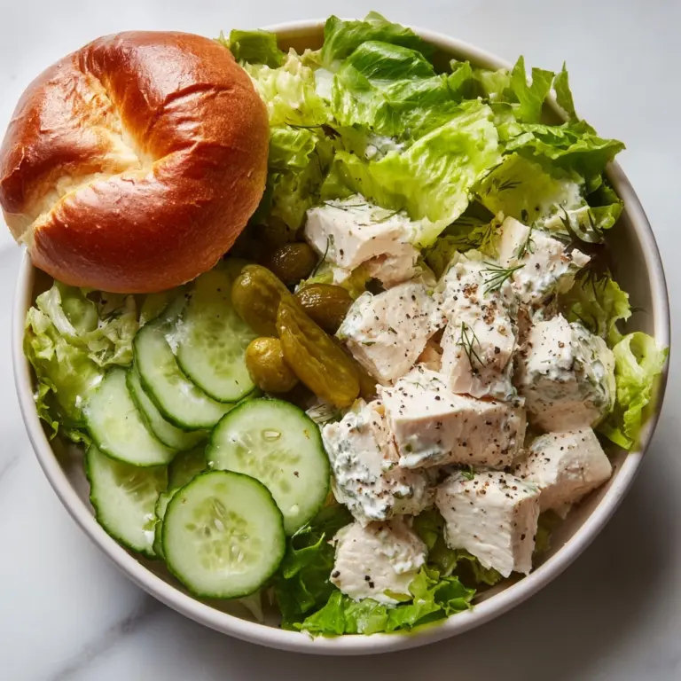 Dill Pickle Chicken Salad Recipe
