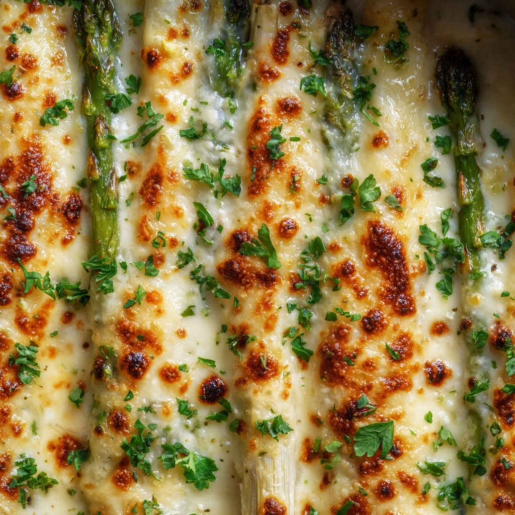 Cheesy Garlic Roasted Asparagus Recipe - Recipe Image