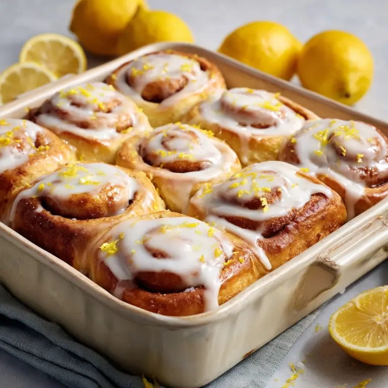 Lemon Sweet Rolls Recipe