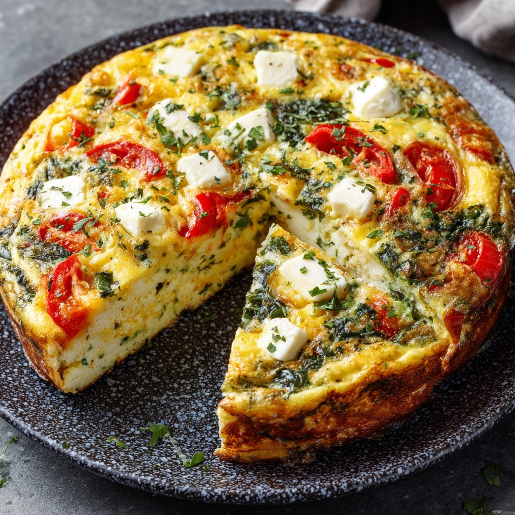 Air Fryer Frittata Recipe - Recipe Image