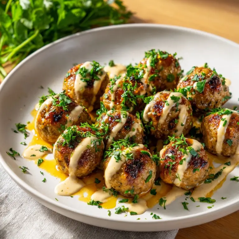 Buffalo Chicken Meatballs Recipe