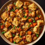 Slow Cooker Crockpot Chicken and Stuffing Recipe