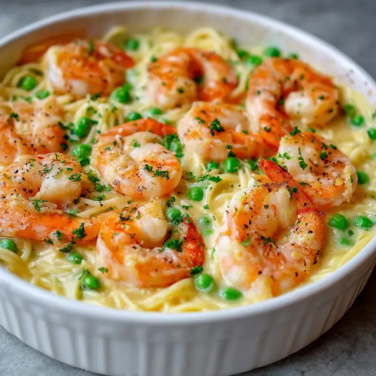 Shrimp & Crab Alfredo Bake Recipe