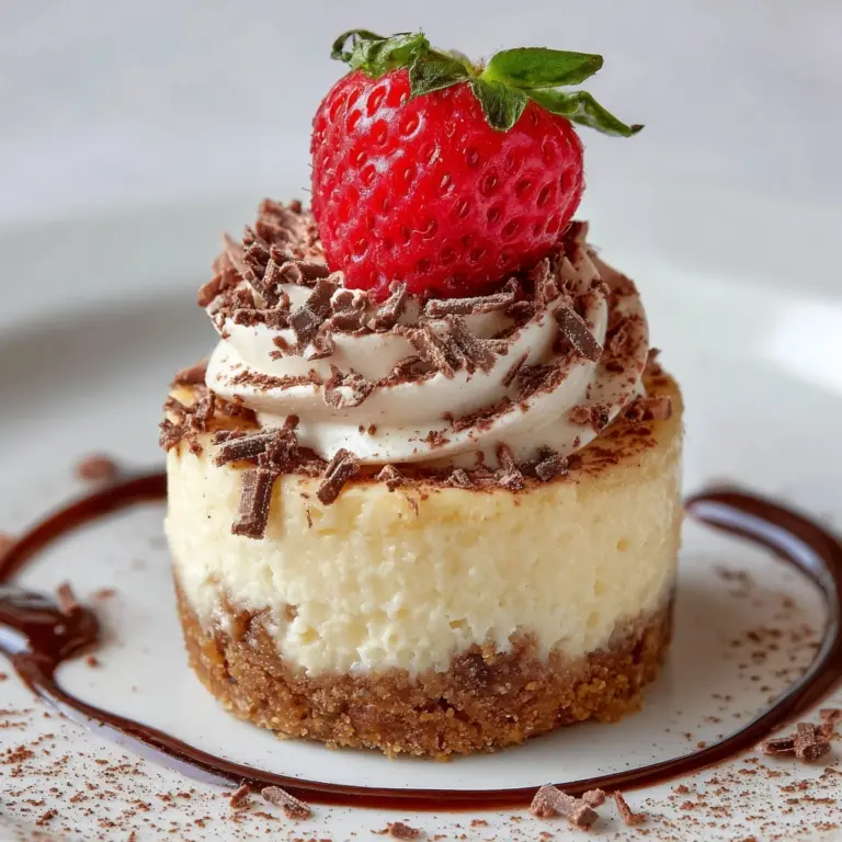 Mini Nutella Cheesecake Recipe