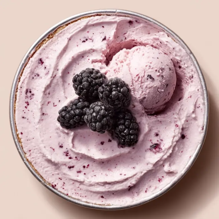 Keto Blueberry Cheesecake Protein Ice Cream Recipe