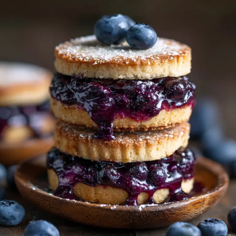 Blueberry Pie Cookies Recipe