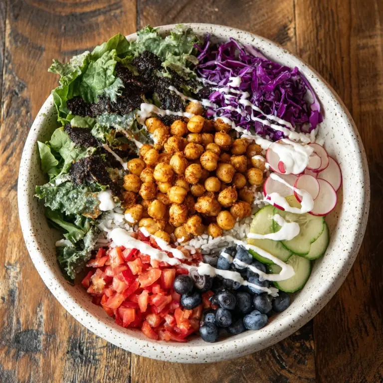 Berbere Spiced Chickpea Bowl Recipe