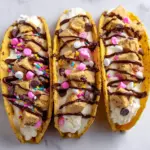 Cheesecake Cookie Dough Tacos Recipe