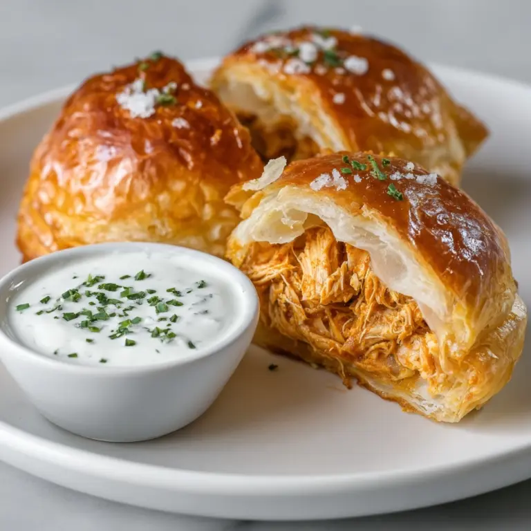 Buffalo Chicken Pastry Bites Recipe