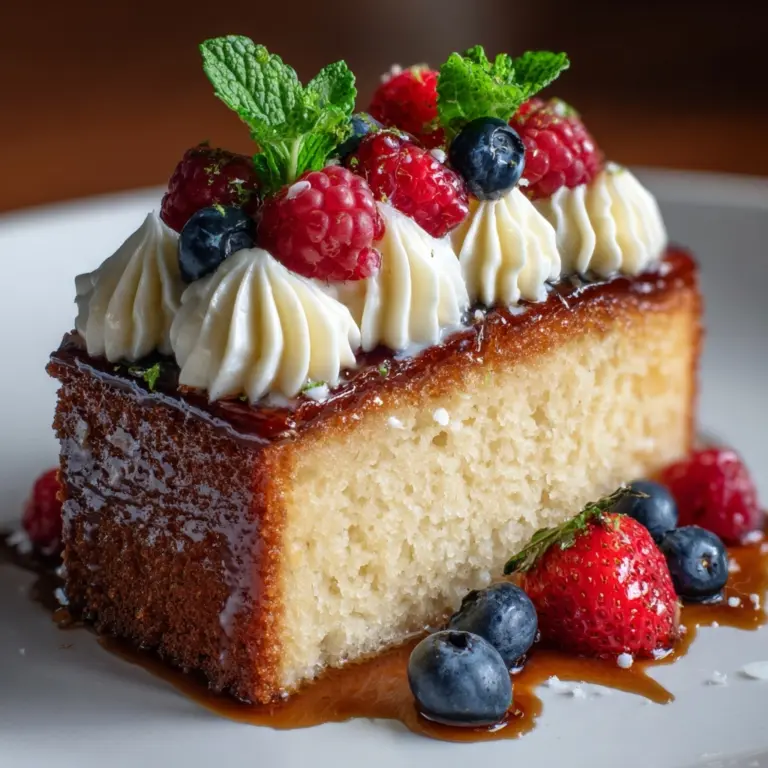 Lemon Yogurt Cake Recipe