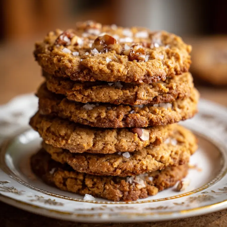 Espresso Brown Butter Toffee Cookies Recipe