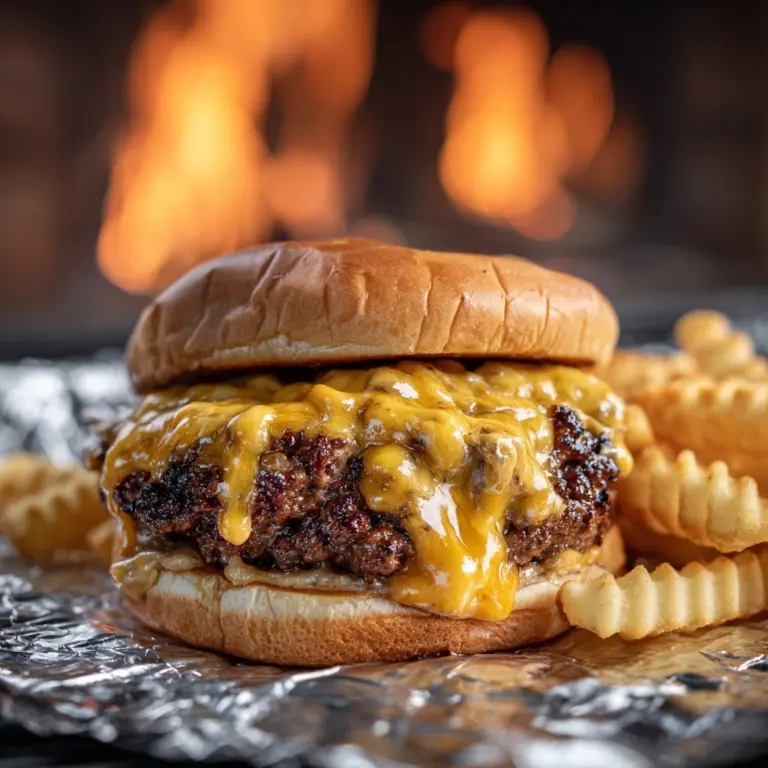 Cheeseburger Hobo Foil Packets Recipe