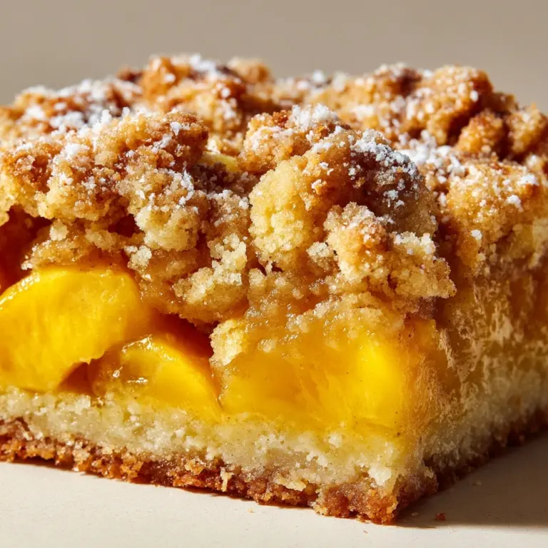 Easy Peach Dump Cake Recipe