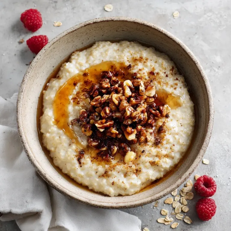 Creamy Vanilla Millet Porridge Recipe