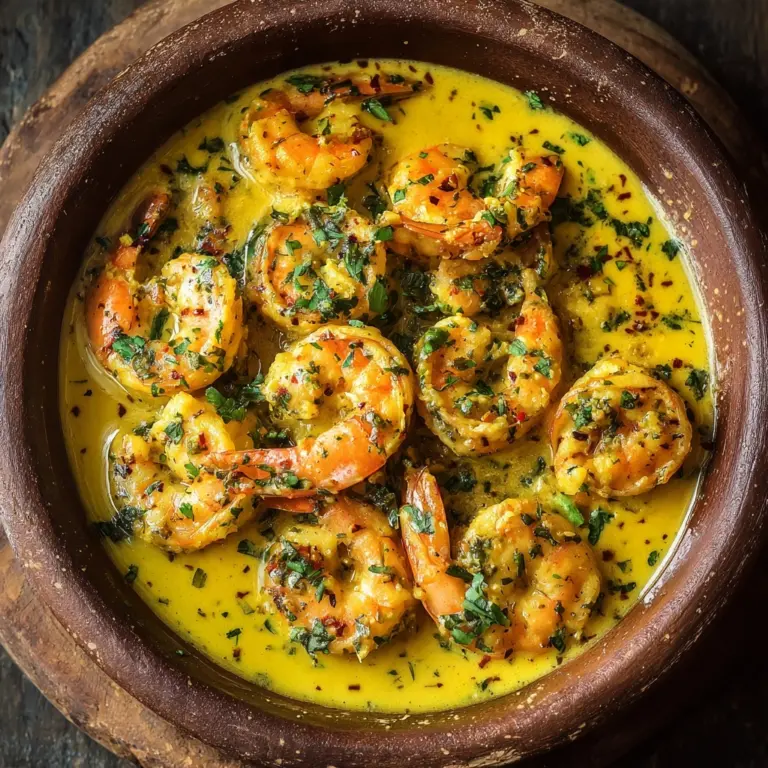 Sautéed Shrimp in Creamy Saffron Sauce Recipe