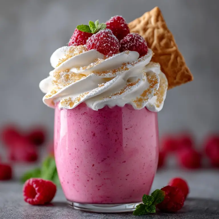 Raspberry Cheesecake Protein Shake Recipe