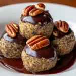 Christmas Chocolate Pecan Pie Balls Recipe