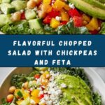 Chopped Salad with Chickpeas, Feta, and Avocado Recipe