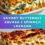 Butternut Squash and Spinach Lasagna Recipe