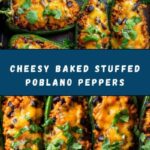 Baked Stuffed Poblano Peppers Recipe