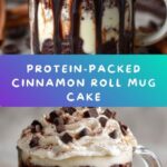 Cinnamon Roll Protein Mug Cake Recipe