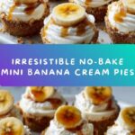 No-Bake Mini Banana Cream Pies Recipe