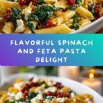 Pasta with Spinach and Feta Cheese Recipe