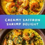 Sautéed Shrimp in Creamy Saffron Sauce Recipe