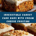 Decadent Carrot Cake Bars with Cream Cheese Frosting Recipe