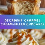 Caramel Cream-Filled Cupcakes Recipe