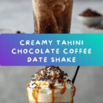 Tahini Chocolate Coffee Date Shake Recipe