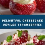 Cheesecake Deviled Strawberries Recipe