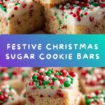 Christmas Sugar Cookie Bars Recipe