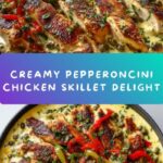 Creamy Pepperoncini Chicken Skillet Recipe