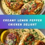 Creamy Lemon Pepper Chicken Recipe